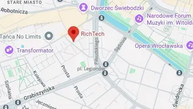 Mapa poglądowa adresu ul. Pawłowa 6, Wrocław